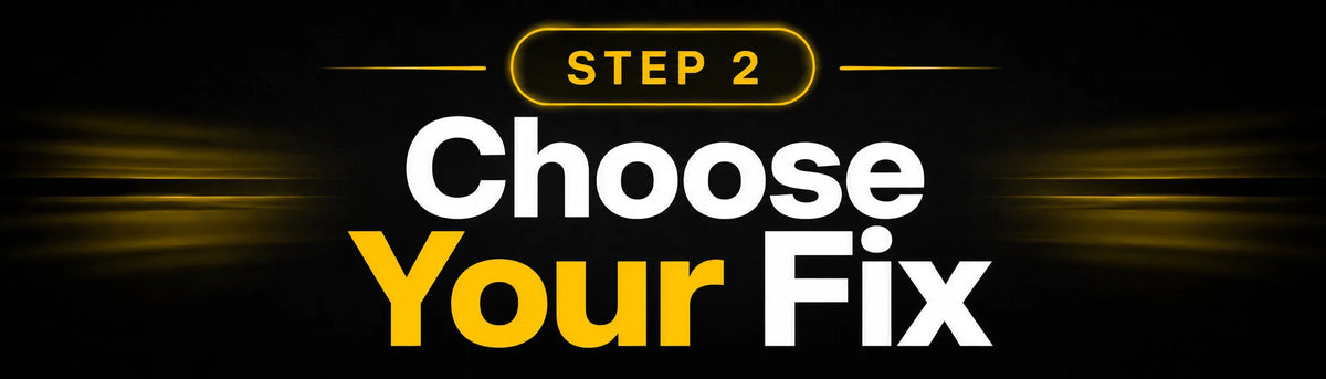 Tokbolt comparison banner for choosing an exhaust care product